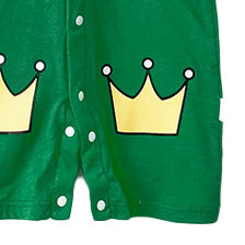 Boys Printed Cotton Rompers
