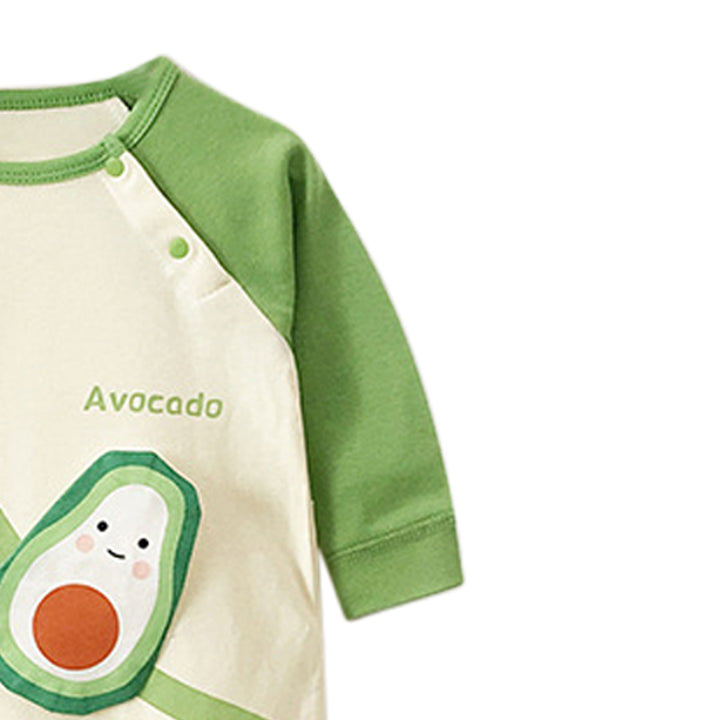 Infant Boys Graphic Printed Cotton Rompers