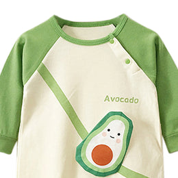 Infant Boys Graphic Printed Cotton Rompers