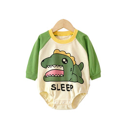 Infant Boys Graphic Printed Cotton Bodysuit