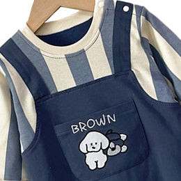 Boys Printed Cotton Rompers