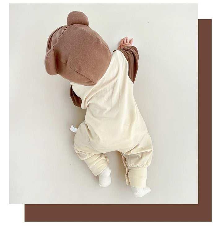 Infant Boys Printed Cotton Rompers