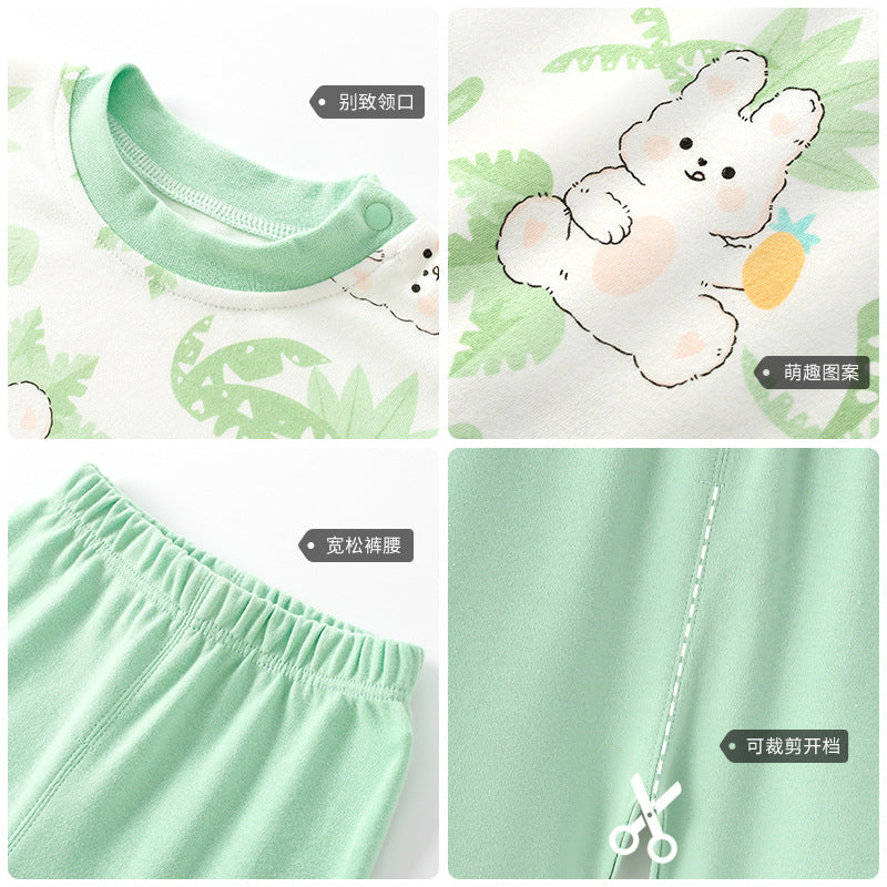 Boys Printed Top with Pyjamas