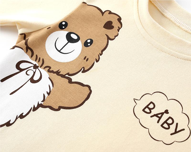 Boys Printed Pure Cotton Clothing Set