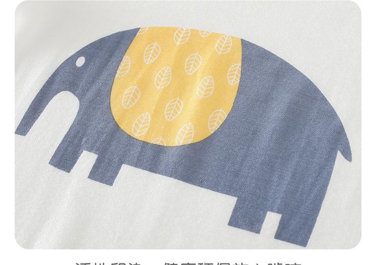 Boys Conversational Printed Cotton Rompers