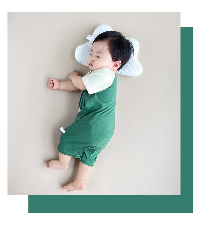 Infants Boys Printed Cotton Romper