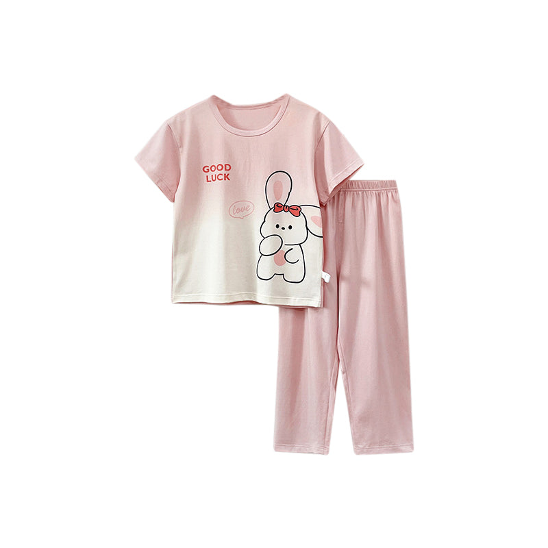 Printed T-shirt and Trousers Set