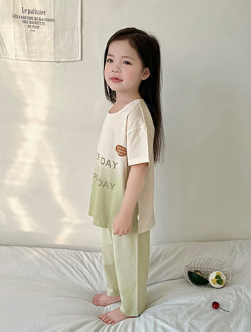 Printed T-shirt and Trousers Set