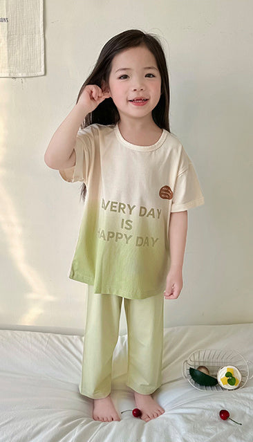 Printed T-shirt and Trousers Set