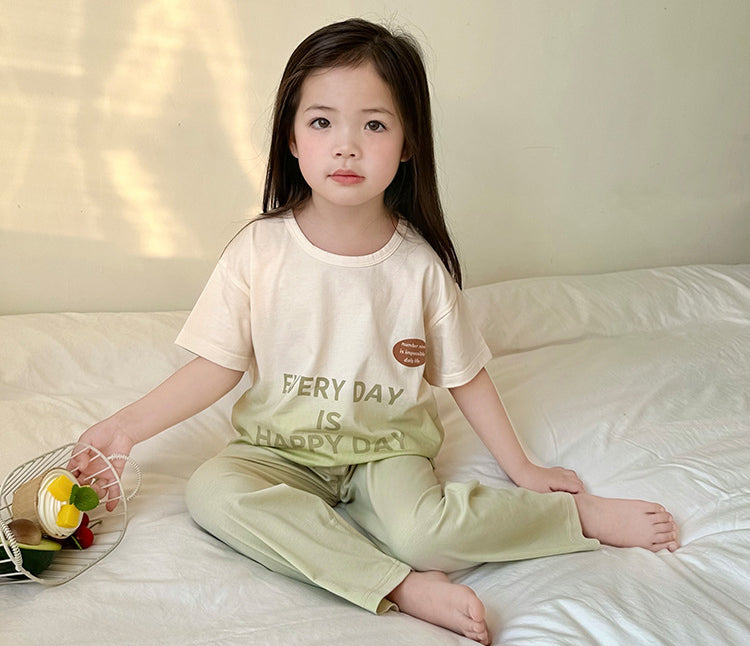 Printed T-shirt and Trousers Set