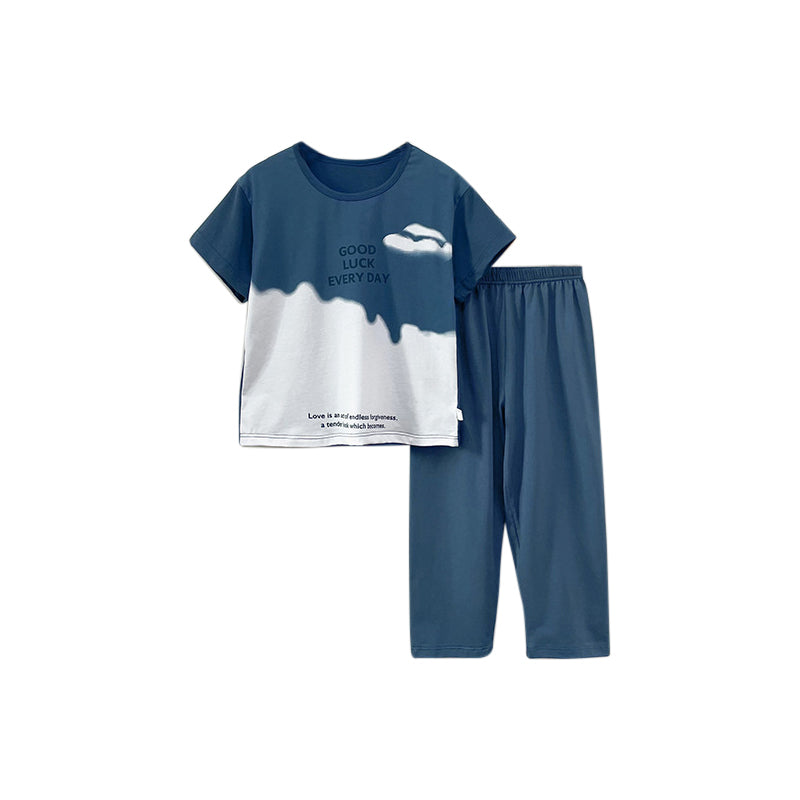 Printed T-shirt and Trousers Set