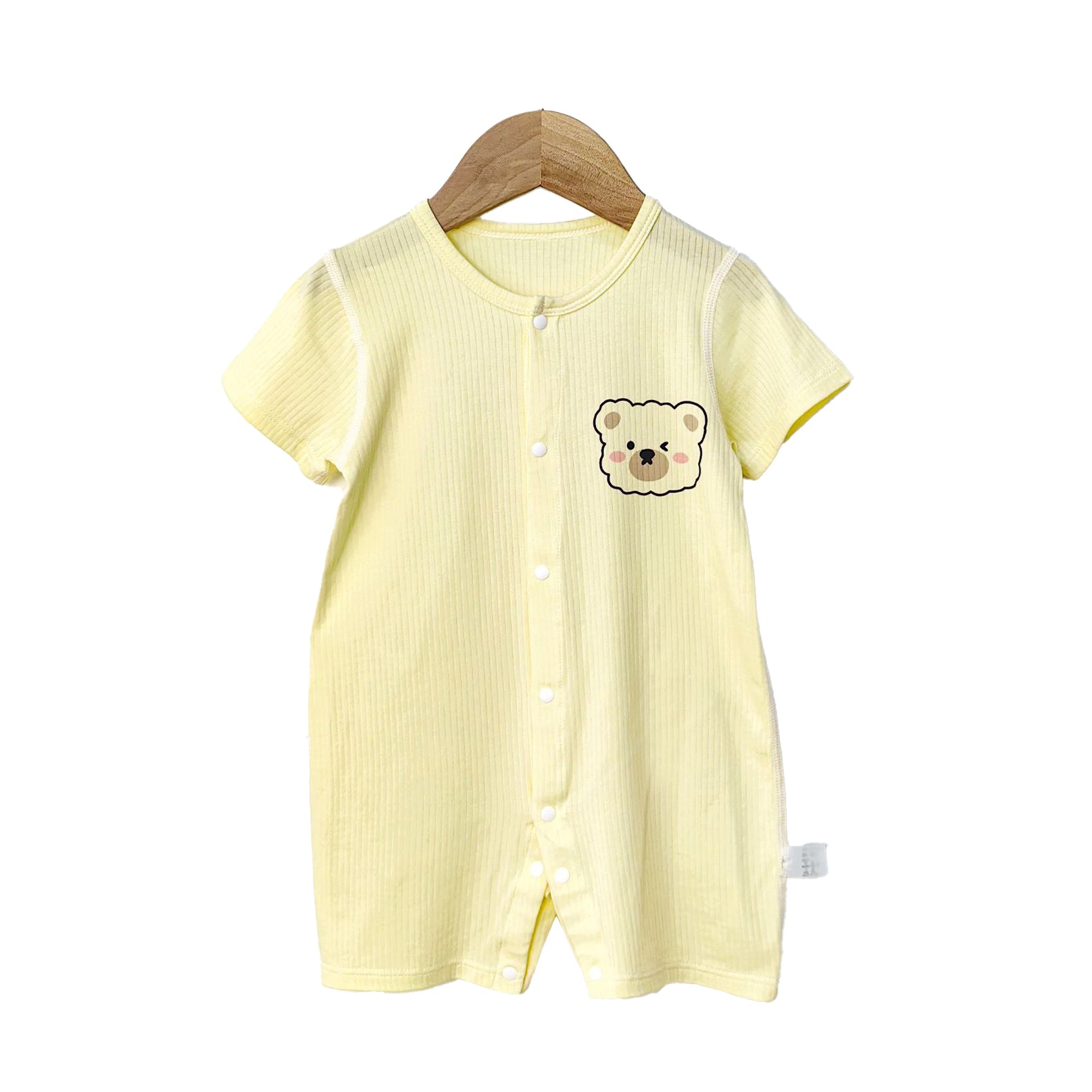 Boys Graphic Printed Round Neck Romper