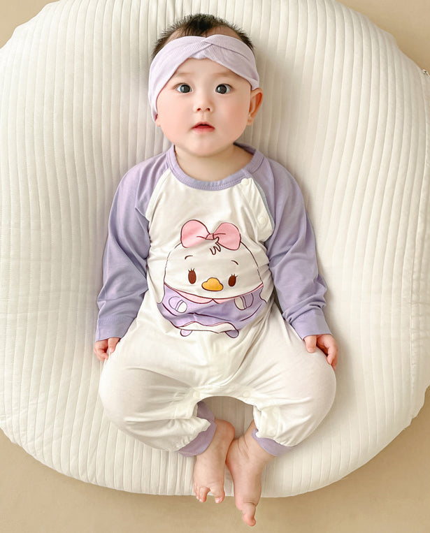 Purple Rompers