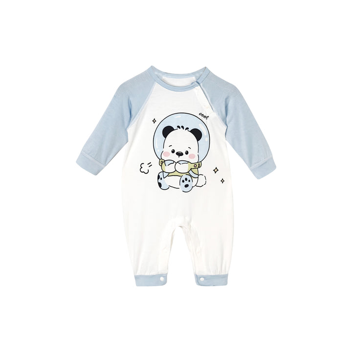 Blue Rompers
