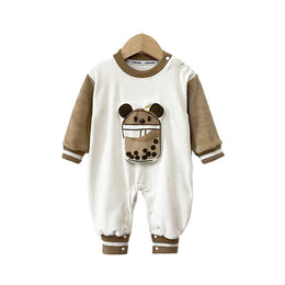 Infants Boys Printed Rompers