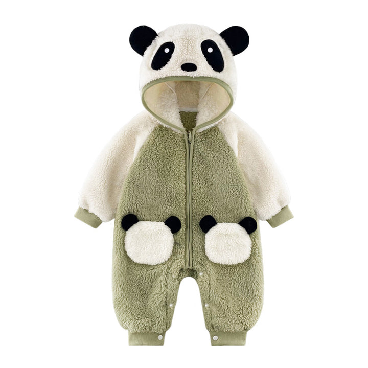 Kids Unisex Hooded Rompers