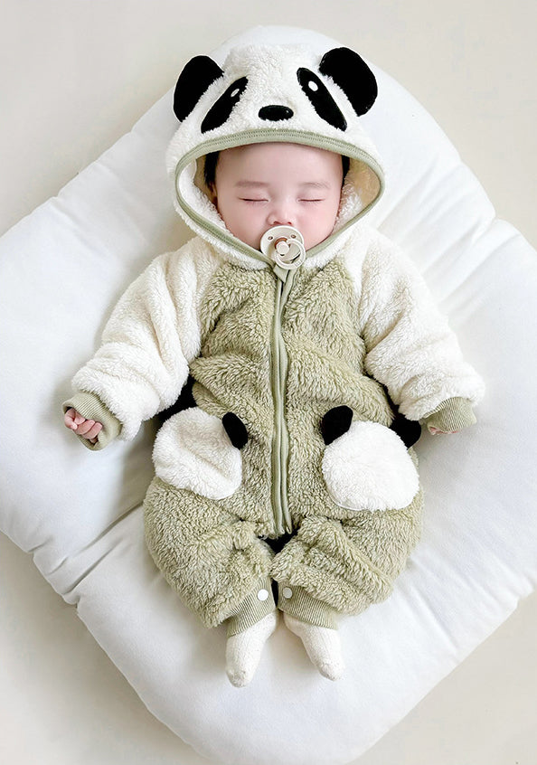 Kids Unisex Hooded Rompers