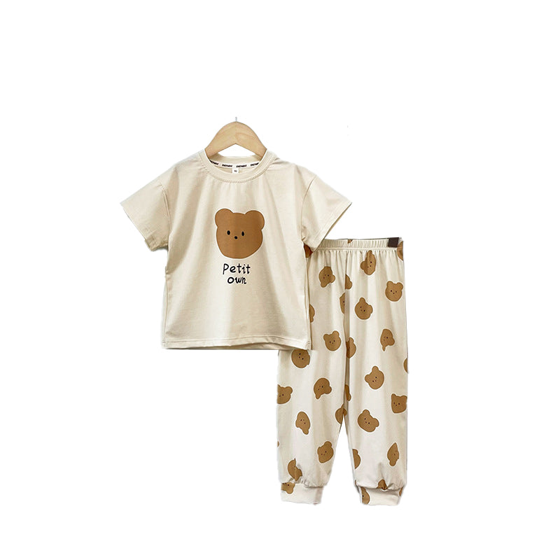 Boys Printed Top with Pyjamas