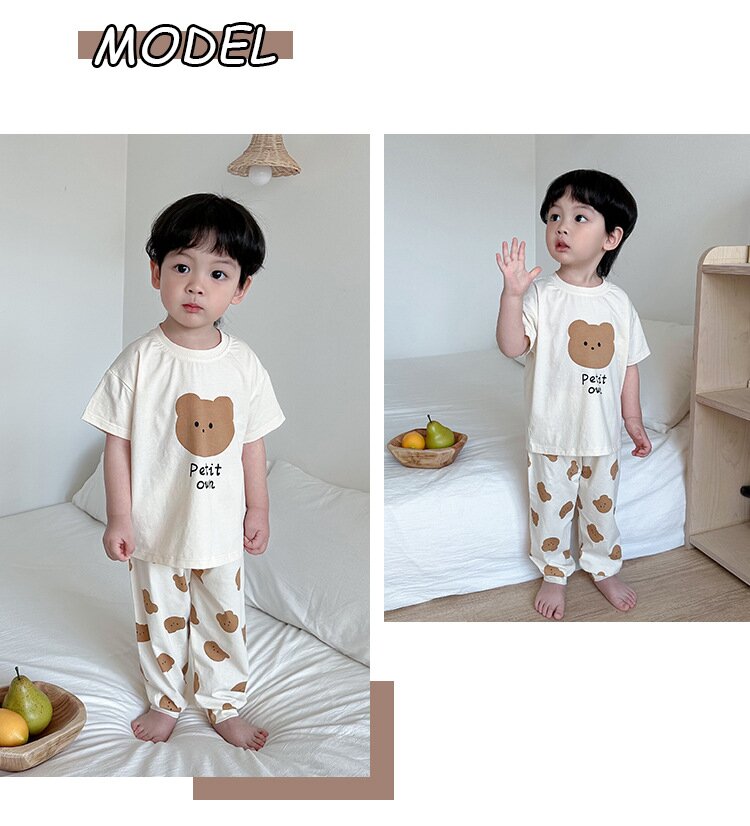 Boys Printed Top with Pyjamas