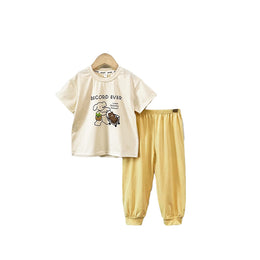 Boys Printed Top with Pyjamas