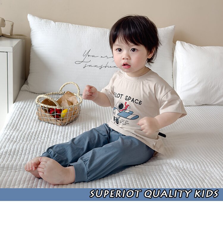 Boys Printed Top with Pyjamas