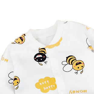 Infant Boys Printed Cotton Rompers