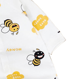 Infant Boys Printed Cotton Rompers