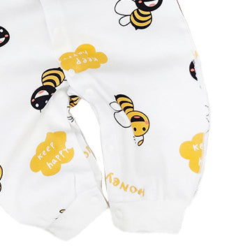 Infant Boys Printed Cotton Rompers