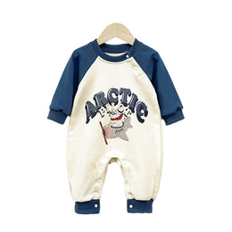 Boys Printed Pure Cotton Rompers