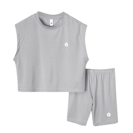 Boys Short Sleeves T-shirt With Shorts
