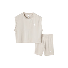 Boys Round Neck T-Shirt With Shorts