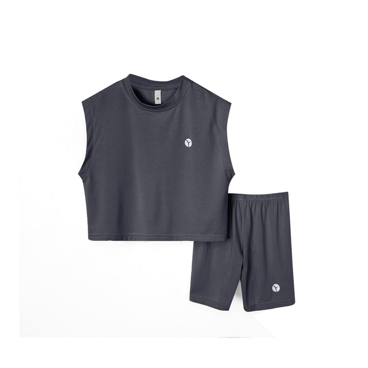 Boys Short Sleeves T-shirt With Shorts
