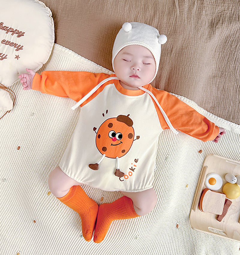 Kids Infants Printed Cotton Bodysuit