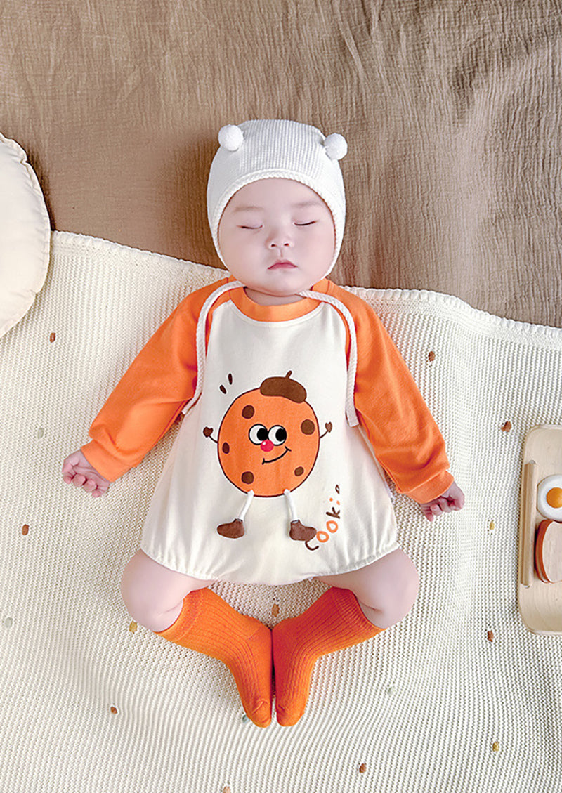 Kids Infants Printed Cotton Bodysuit
