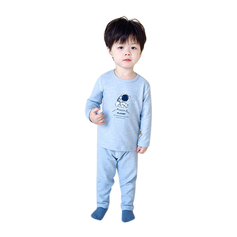 Boys Printed T-shirt with Trouser