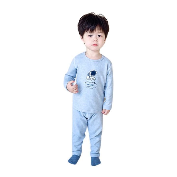 Boys Printed T-shirt with Trouser