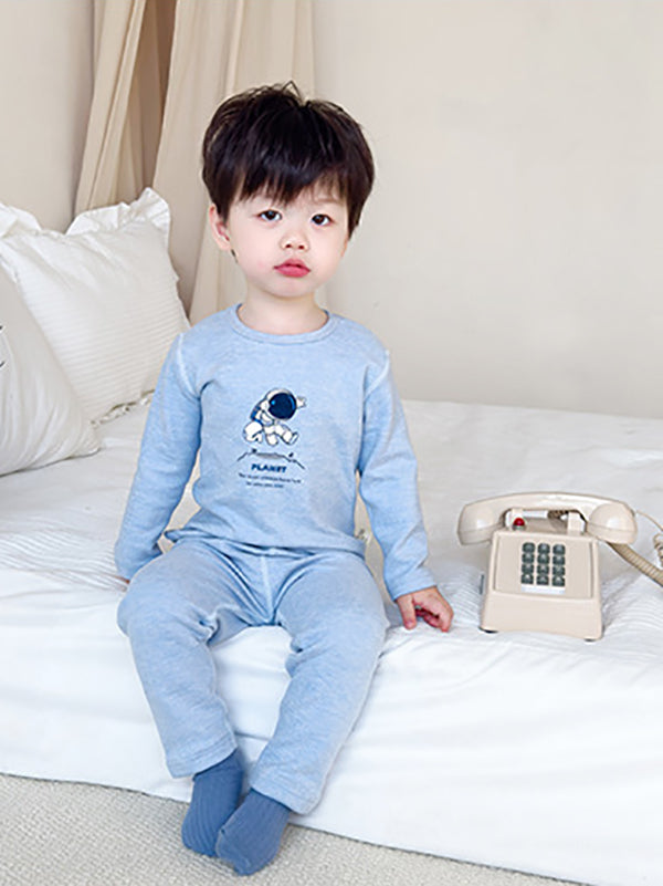 Boys Printed T-shirt with Trouser