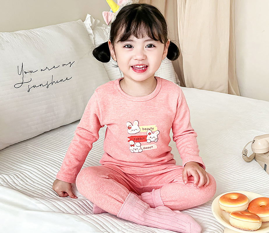 Girls Printed T-shirt with Trouser