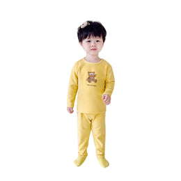 Boys Round Neck Printed Night suit