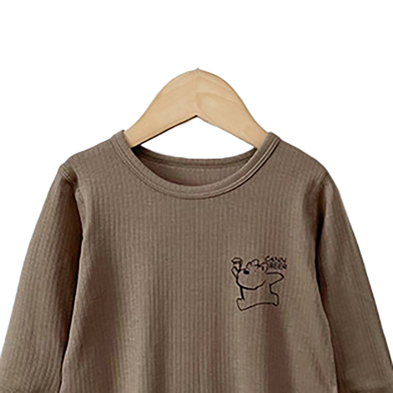 Infant Boys Ribbed Rompers
