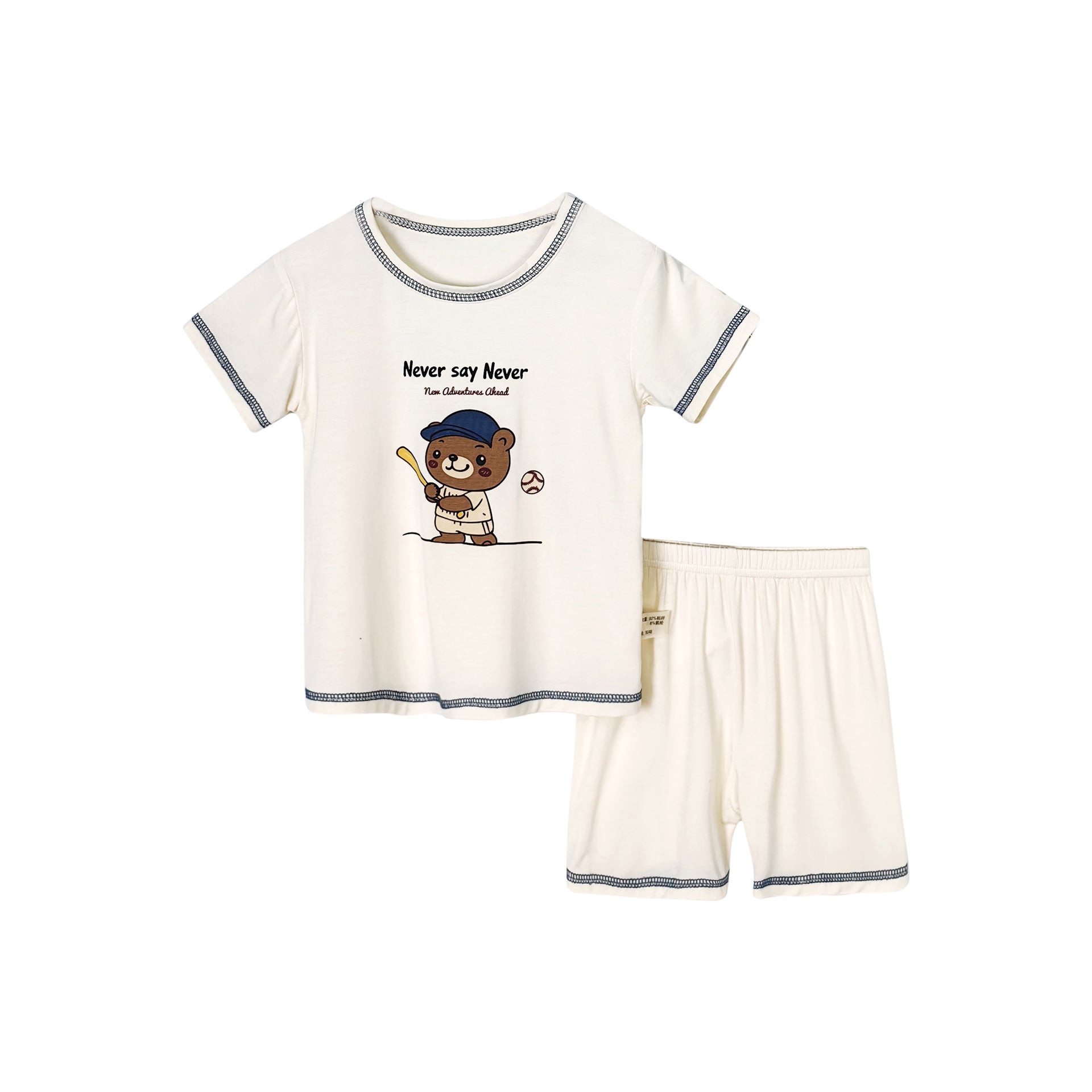 Printed T-shirt and Shorts Set