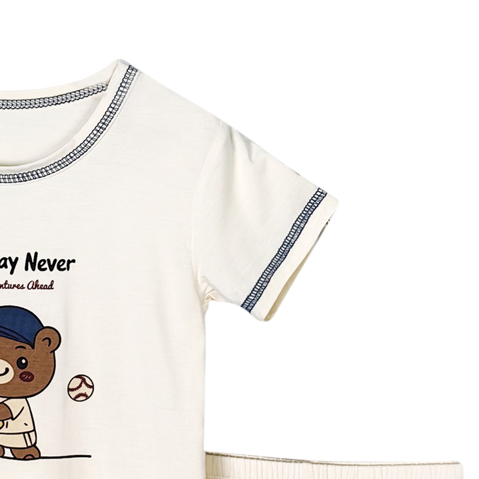 Printed T-shirt and Shorts Set