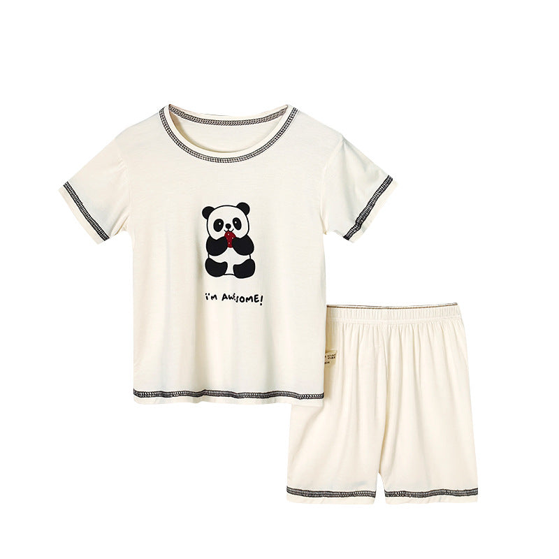 Printed T-shirt and Shorts Set