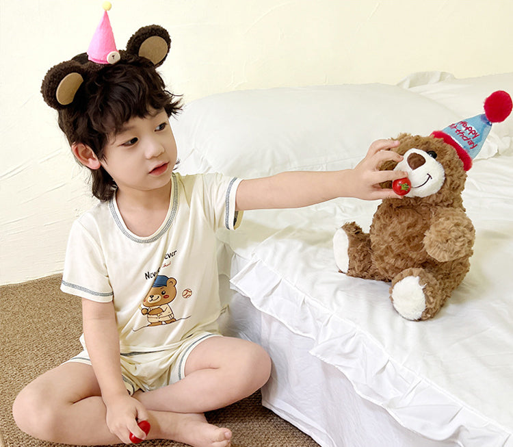 Printed T-shirt and Shorts Set