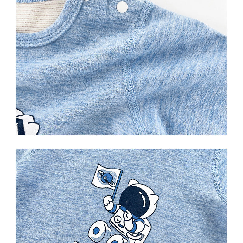 Infants Boys Printed Rompers