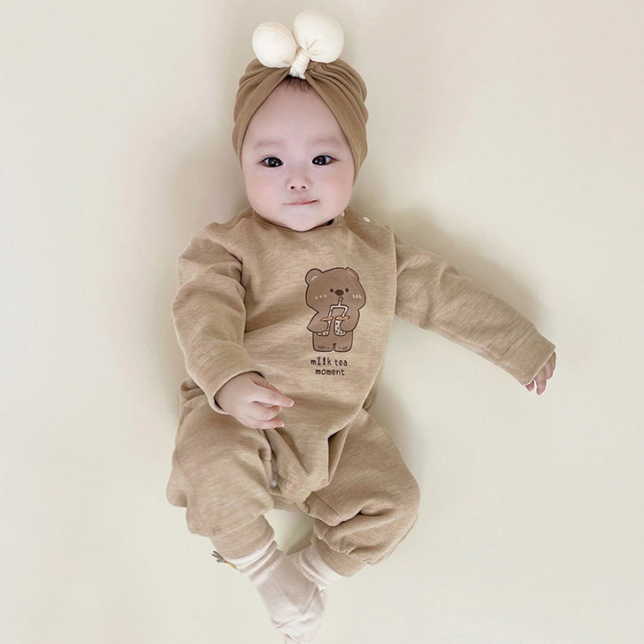 Infants Boys Printed Rompers