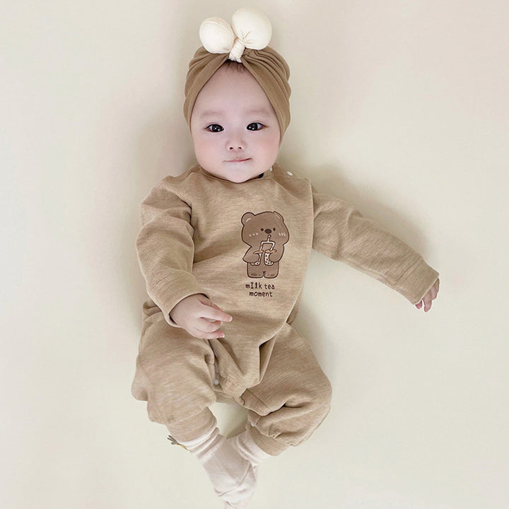 Infants Boys Printed Rompers