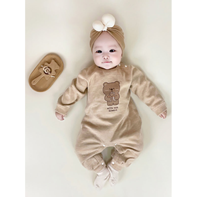 Infants Boys Printed Rompers
