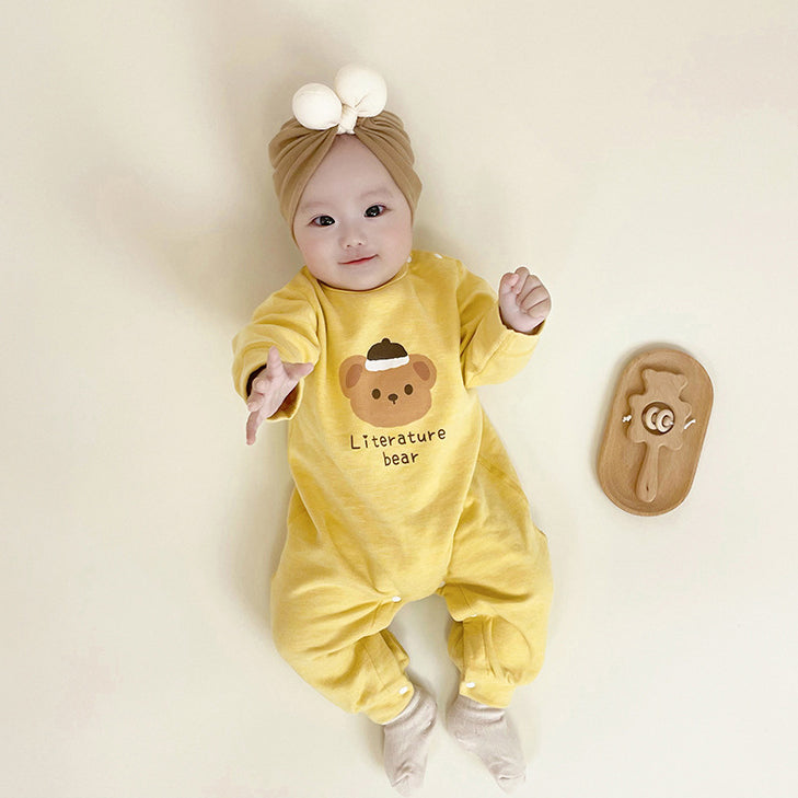 Infant Boys Printed Rompers