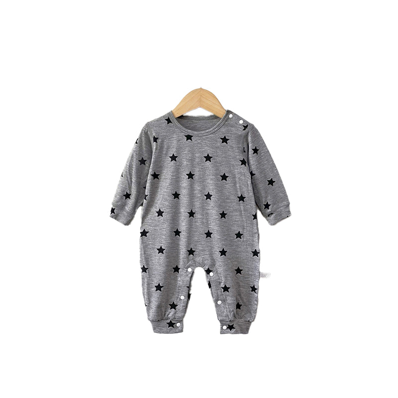 Infant Boys Printed Rompers